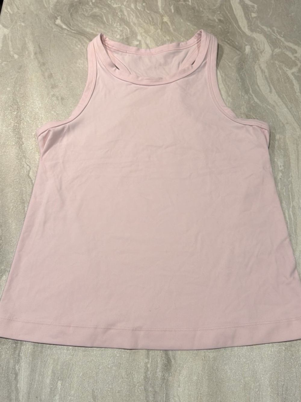 lululemon athletica Light Pink Athletic Tank Top